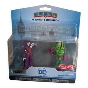 Funko Hero World: DC Villains The Joker Lex Luthor Target Exclusive Series 1